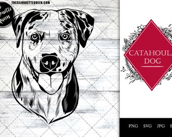 Catahoula, dog breed, pet dog, dog lover, dog mom dad, dog paw svg, vector, svg, hand drawn,  cut files for circuit