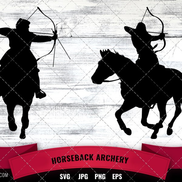 Horseback Archery, Mounted archery svg, horse archer svg, cavalryman svg, mounted archer svg, rodeo vector, Horse archery svg, rider svg