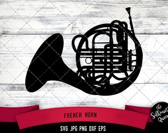 French horn svg, musical instument svg, orchestra svg, professional svg, cut files for Cricut, Silhouette Design, Svg, PNG, Dxf