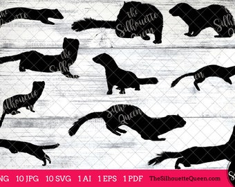 Stoat svg, Stoat monogram, Stoat svg file,cuttable, Stoat svg bundle, cut files, silhouette studio, cricut files, vector eps, jpg