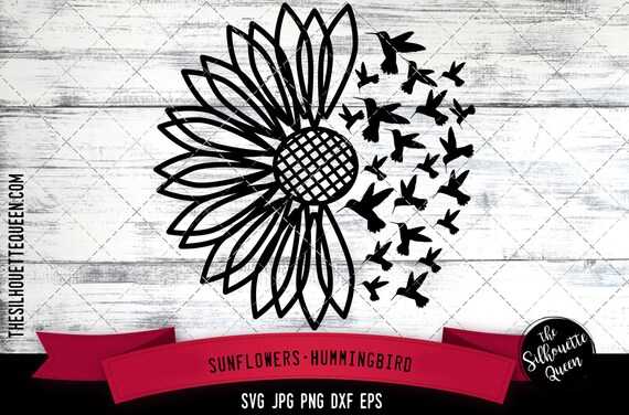 Free Free 62 Sunflower And Hummingbird Svg SVG PNG EPS DXF File