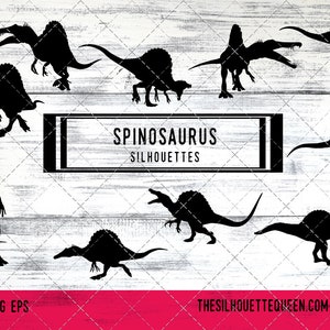 Spinosaurus SVG, Dinosaurier Svg, Dinosaurier-Svg-Monogramm, Dinosaurier Clipart, Dinosaurier Svg-Dateien Cricut, Dinosaurier Scherenschnitt schneiden Dateien, Png, eps