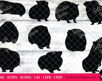 Guinea Pig svg, Guinea Pig monogram, Guinea Pig svg file, Guinea Pig cuttable, Guinea Pig svg bundle, cut files, silhouette, cricut files