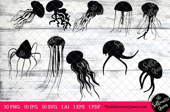 Download Jellyfish svg Jellyfish monogram Jellyfish svg file | Etsy