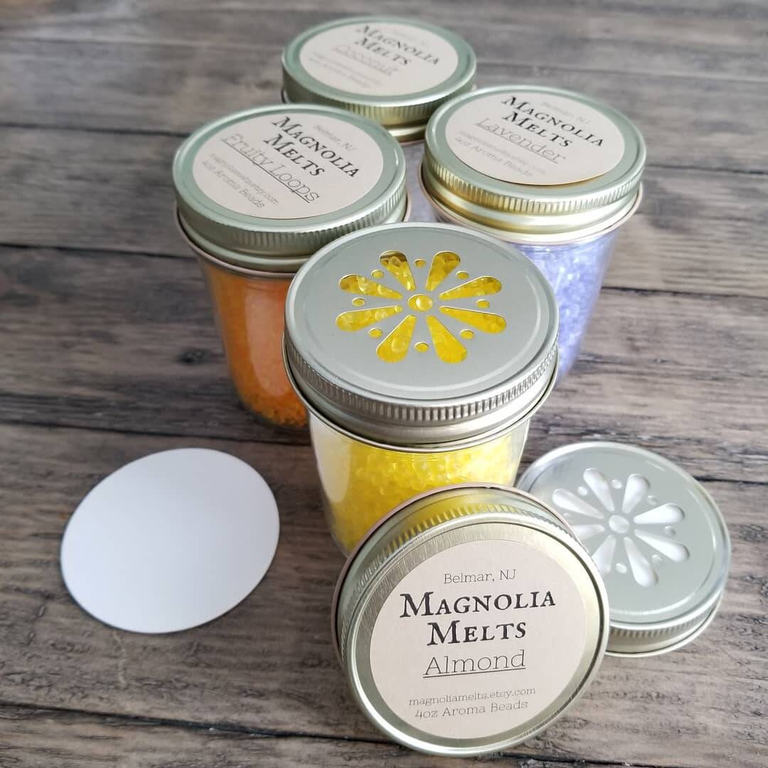 Aroma Bead Jar HIGHLY Scented Air Freshener in Glass Jelly Etsy