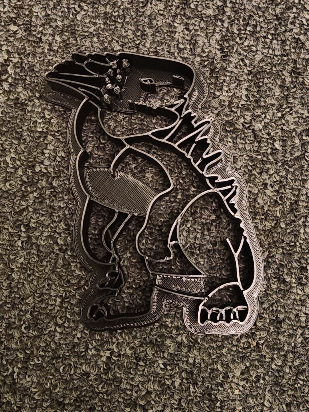 Godzilla X Kong the New Empire Shimo Ice Dragon Cookie Cutter With