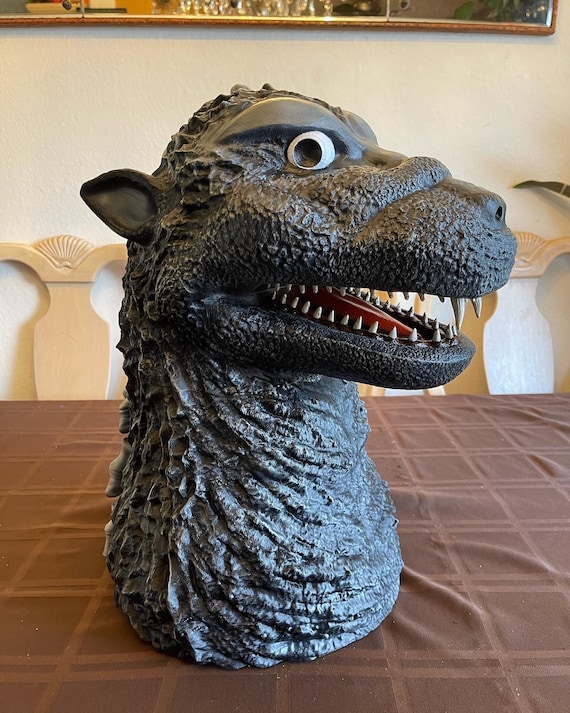 Suit Sized 1954 Godzilla Bust Etsy