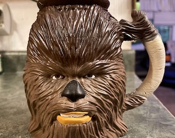 Paint Your Own Star Wars (R) Chewbacca Mouth Mug — The Pottery Piazza