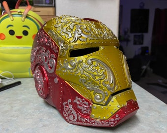 Flourished Iron Man Helmet (not wearable)