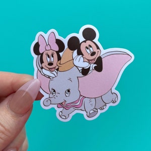 Custom Park Mouse Elephant Ride | Waterproof Sticker