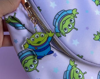 Kleine grüne Männer XL Gürteltasche | Umhängetasche | Gürteltasche | XL Bauchtasche | Freizeitpark-Tasche