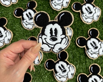 Custom Vintage Mouse Patch | Iron on Theme Park Patch