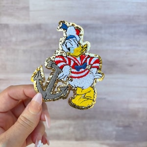 Custom Cruise Duck Patch | Theme Park Patch | Iron on Patch