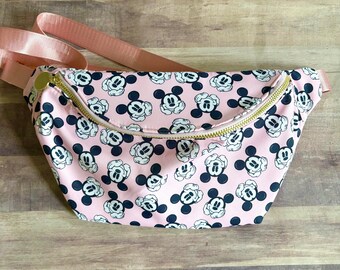 Ready to Ship - Vintage Mouse - Large Belt Bag | Crossbody | Waistbag | Fanny Pack