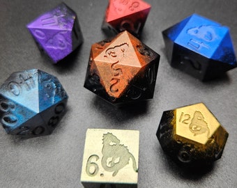 Polychromatic - 7pc Dice set