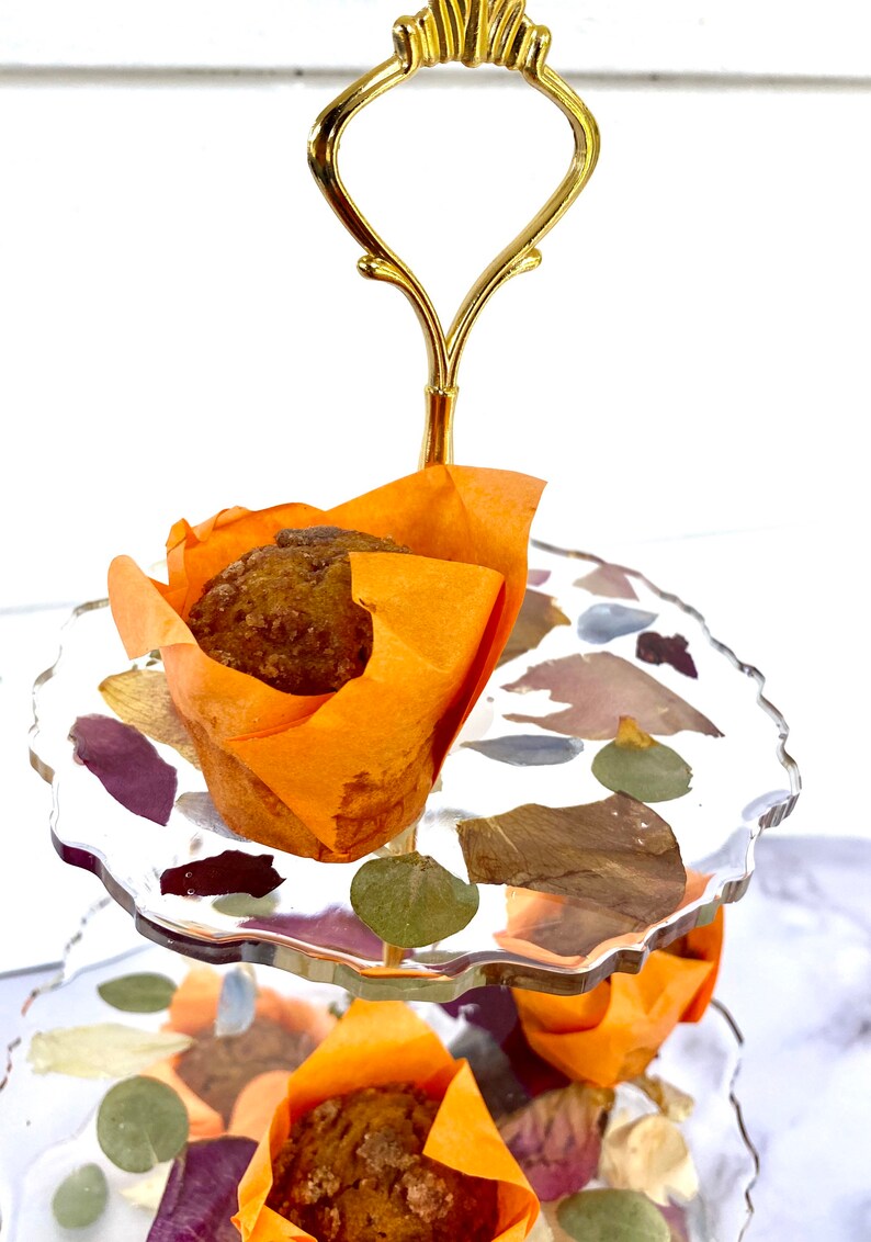 Wedding Bouquet Preservation 3 Tier Resin Cupcake Stand Etsy