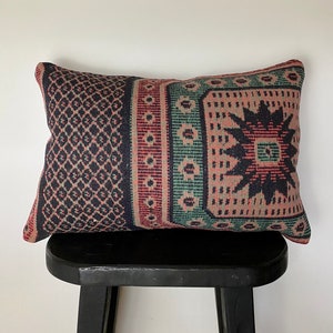 Vintage Turkish Rug Pillow