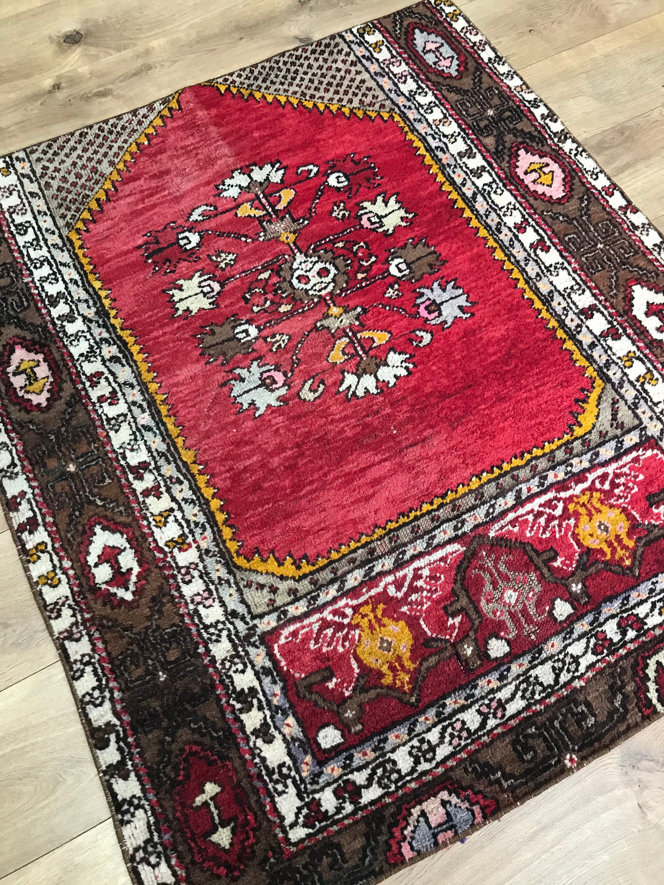 トルコ ヴィンテージ ラグ 209-3 安い 価格