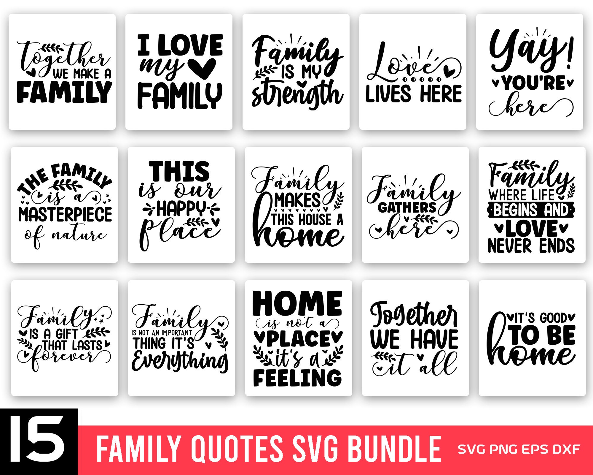 Family SVG Bundle Family Quotes Svg Family Cricut Files - Etsy Family SVG Bundle Family Quotes Svg Family Cricut Files - Etsy