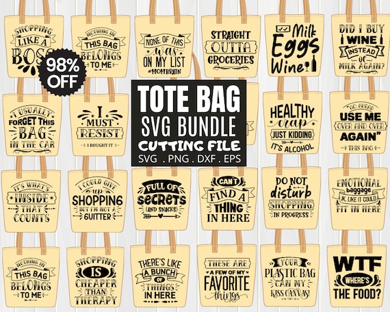 Tote Bag Svg Bundle Funny Tote Bag Svg Tote Bag Quotes - Etsy Tote Bag Svg Bundle Funny Tote Bag Svg Tote Bag Quotes - Etsy