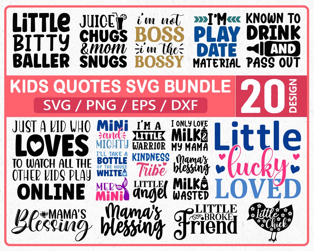Kids SVG Bundle, Cute Kids Svg, Kids SVG Desgin, Kids Tshirt Svg, Kids