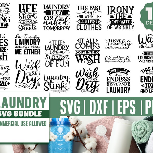 Laundry SVG Bundle, Farmhouse svg Bundle, Wash Dry svg, Laundry room svg, Laundry room decor, Laundry Quotes svg, Digital Download MBS-0139