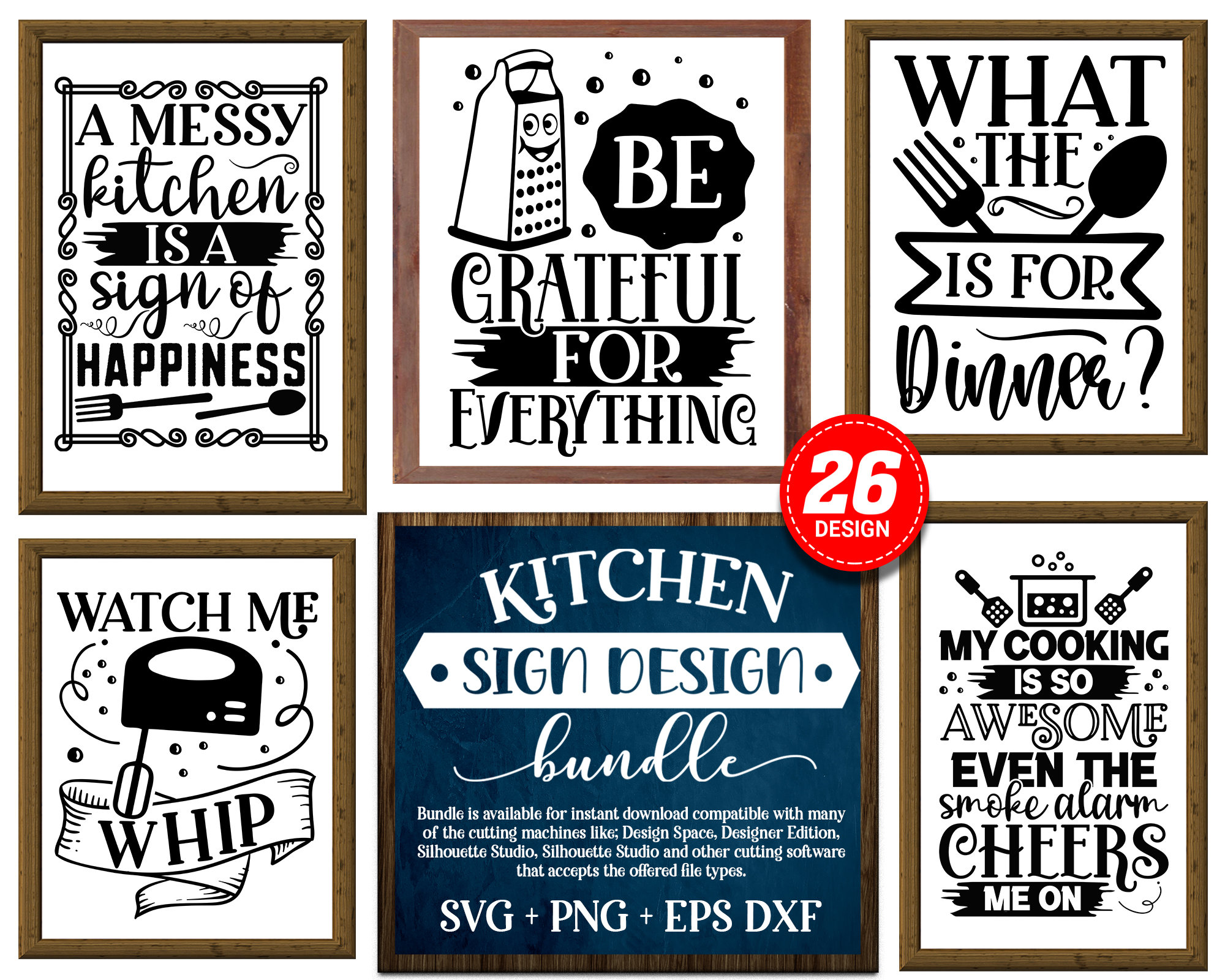 Home Kitchen Sign Svg Bundle Cooking Svg Kitchen Towel Svg - Etsy