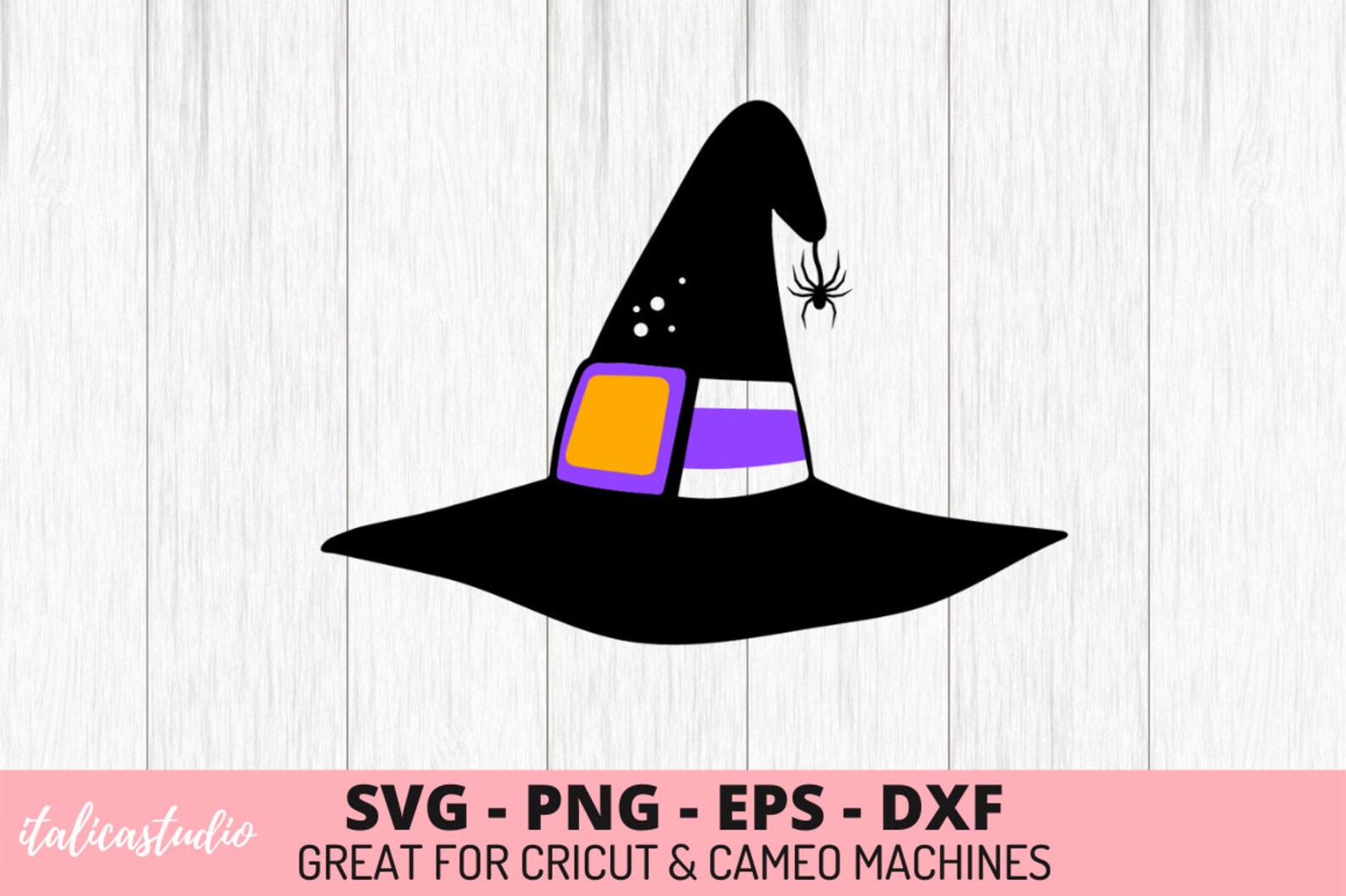 Halloween Hat SVG Witch Hat SVG Files Halloween SVG Witch - Etsy