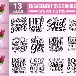 Verlobung sVG Bundle, Hochzeit svg Bundle, Future Bride svg, off the market, Be Hubby, Be Wifey, Wedding svg, Digital Download MBS-0085