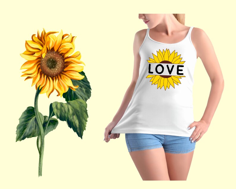 Sunflower Svg Bundle Sunflower Monogram Sunflower Tshirt - Etsy