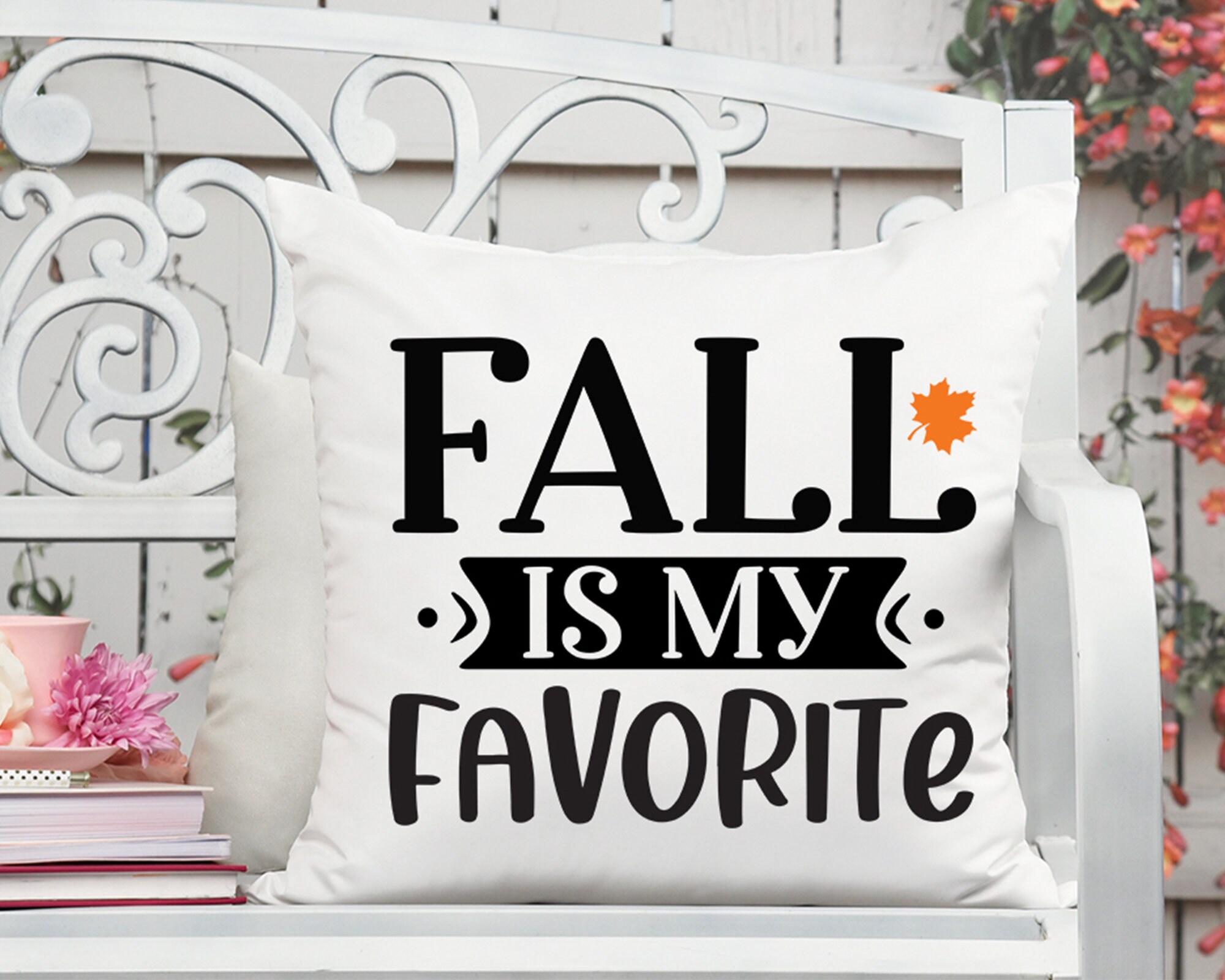 Fall Pillow Svg Bundle Fall Svg Autumn Svg Bundle Fall Etsy
