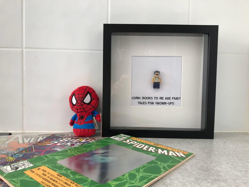 Marvel Stan Lee Deadpool Superhero Geek Retro Custom Mini Figure Minifig