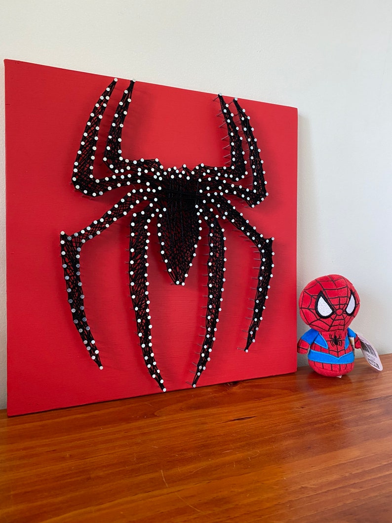 Superhero Logo String Art Superman Batman Wonder Woman Etsy