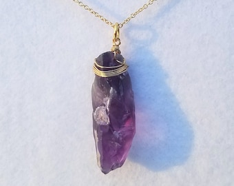 Purple Stone Pendant