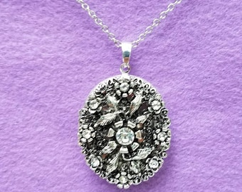 Ornate Silver Locket