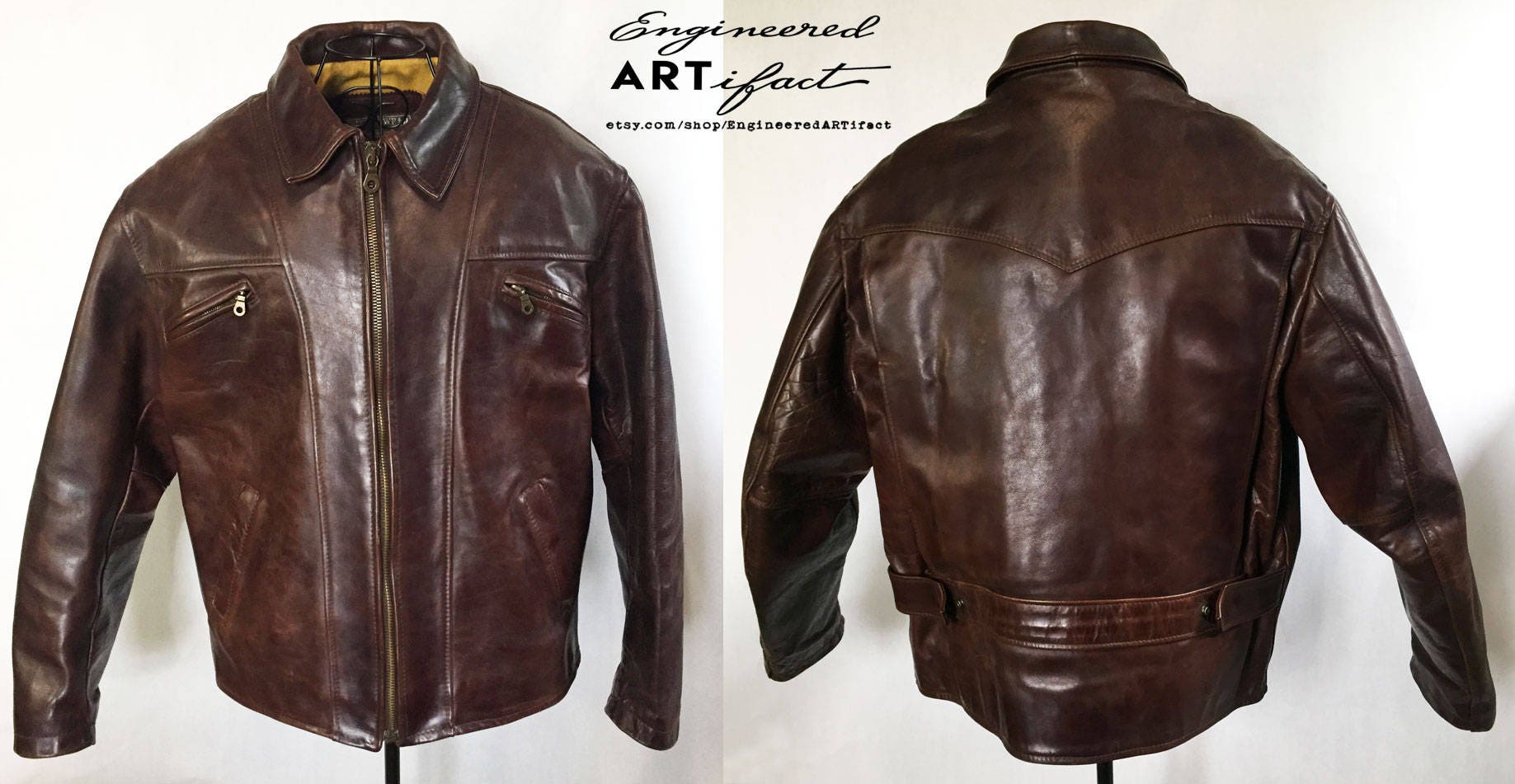 ◆2000Archives◆ Washed leather rider jacket 0723FWJK04BK ZA Fashion Cloud Men's Genuine Distressed Racer Lambskin