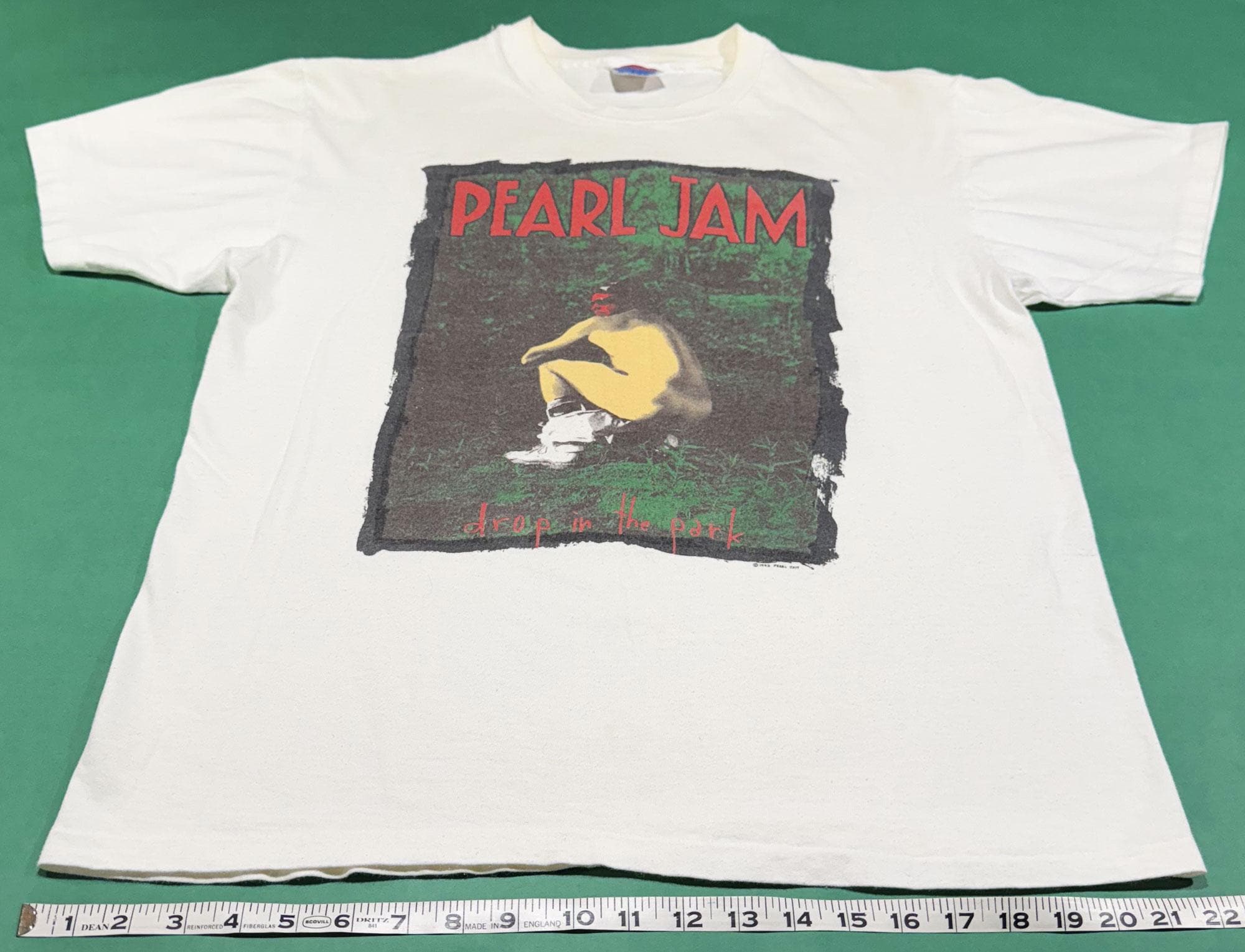 Pearl Jam Original Drop in the Park T-shirt - Etsy