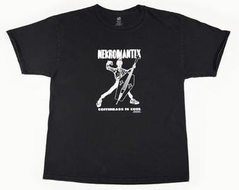 Nekromantix - Coffinbass is Cool - Vintage Black T-Shirt