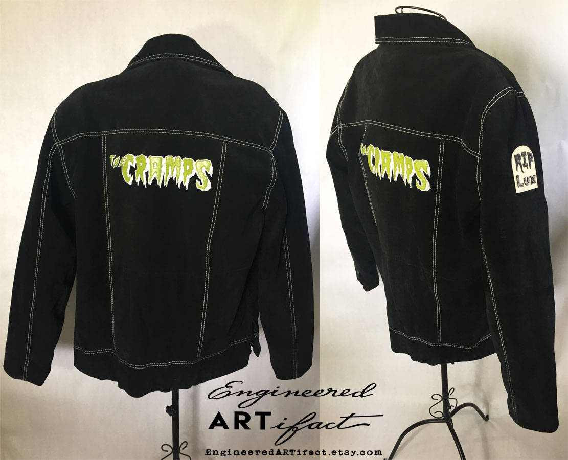 y*u様 00s rip leather tailord jkt C DIEM Black studs jacket | Cuadra