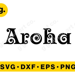 Aroha New Zealand Maori SVG Graphic File for Cricut, Cameo, POD, Printable. Svg, Png, Eps, Dxf etc