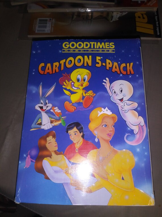 Goodtimes Home Video Cartoon 5 pack VHS Etsy