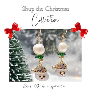 Christmas earrings - Christmas earrings - Jewelry Advent calendar - Small gifts for women - Party favors - Christmas accessories