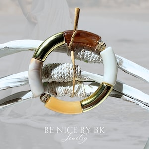 Bangle Women Boho Style, Acrylic Tube Beads, Fashion Jewelry Bangle, Bangles, Gift Girlfriend Jewelry