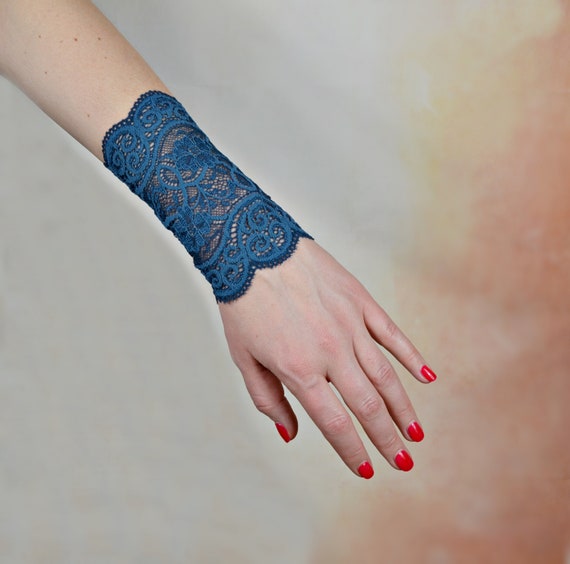 Sea Wave Lace Cuff Bracelet One Pair Wrist Tattoo Cover up - Etsy Sea Wave Lace Cuff Bracelet One Pair Wrist Tattoo Cover up - Etsy