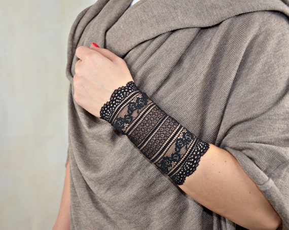 Pols Tattoo Cover Up Zwarte Kant Armband Polsband Lace Pols Manchet Boho Armband W2245 Pols Tattoo Cover Up Zwarte Kant Armband Polsband Lace Pols Manchet Boho Armband W2245