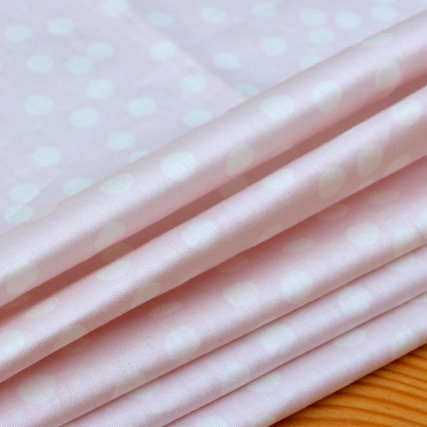 SALE Pink White Swiss Polka Dot Only 1 USD 80x60cm