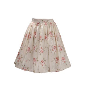NEW! Full Gathered Skirt &quot;Rose Water Dream&quot; - Vintage Skirt - Pinup Skirt - 1950s Skirt - Rockabilly Skirt