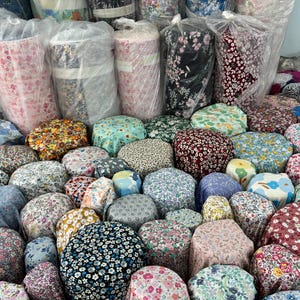 NEW! Fabric - March 2025 &quot;Floral Fabrics&quot; - 100 Cotton Fabric - Floral Print - Floral Cotton Fabric - Fabric - By The Yard