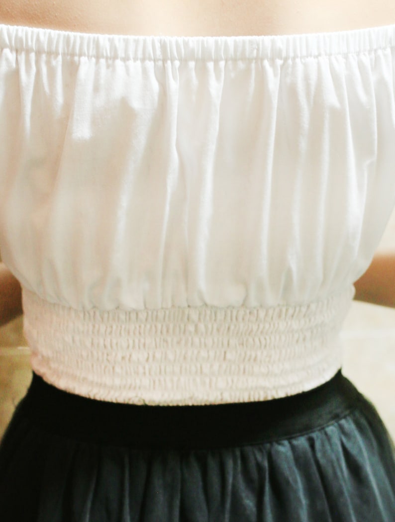 off shoulder vintage top