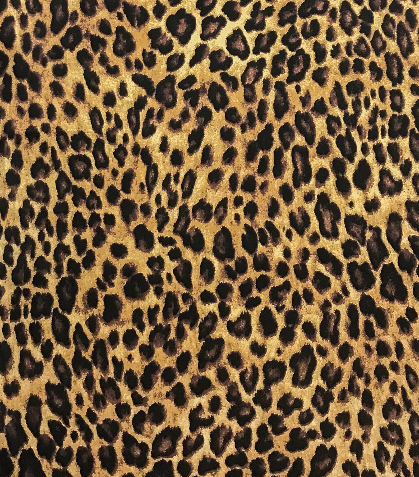 NEW Fabric leopard Leopard Print Vintage - Etsy Canada